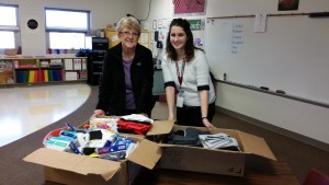 Gloria Sanders (l) and Kristen Shelton